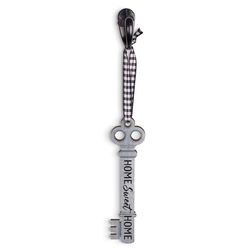 P Graham Dunn 6 in. H X 2 in. L Gray Wood Home Sweet Home Key Ornament