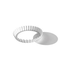 Fat Daddio's ProSeries 7 in. Flan/Tart Pan Silver 1 pc