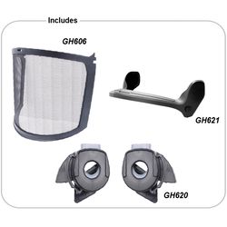 GE Full Face Mesh Visor Face Shield 1 pk
