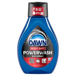 Dawn Powerwash Heavy Duty Fresh Scent Liquid Dish Spray Refill 16 oz 1 pk