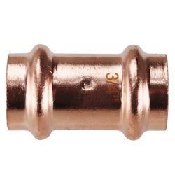 Pressfast 3/4 in. Press each Press each Copper Coupling with Stop 20 pk