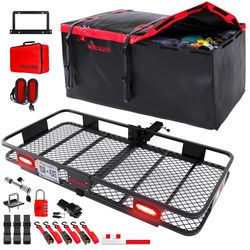 Mockins 70x30x6 Cargo Carrier w/ Rear Lights & Cargo Bag Cargo Carrier 1 pk
