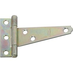 National Hardware 3 in. L Zinc-Plated Light T-Hinge 2 pk