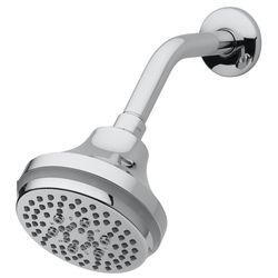 Home2O Aurora Chrome Metal 4 settings LED Showerhead 1.8 gpm