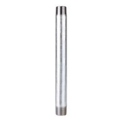 STZ Industries 1 in. MIP each X 1 in. D MIP Galvanized Steel 12 in. L Nipple