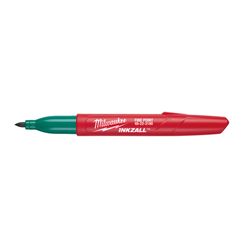 Milwaukee Inkzall Green Fine Tip Permanent Marker 1 pk