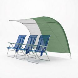 Shibumi Polyester Shade Canopy 7 ft. H X 7.5 ft. W X 7.5 ft. L