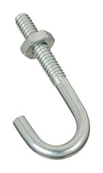 National Hardware Small Zinc-Plated Silver Steel 1-7/8 in. L J-Bolt 40 lb 1 pk