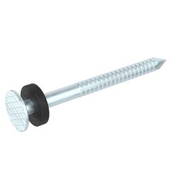 Grip-Rite 1-3/4 in. Roofing Electro-Galvanized Steel Nail Flat Head 1 lb
