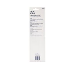 Home Plus Assorted Flat Artist Paint Brush Set