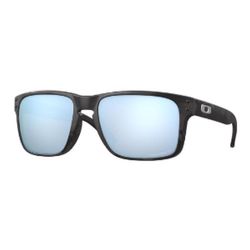 Oakley Holbrook Sunglasses Unisex Black Frame Blue Lens