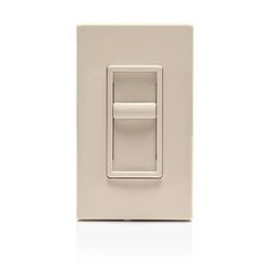 Leviton Decora SureSlide Light Almond 600 W Slide Dimmer Switch 1 pk