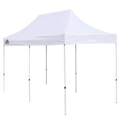 ShelterLogic Quik Shade Polyester Peak Pop-Up Canopy 13 ft. H X 10 ft. W X 20 ft. L