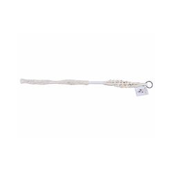 Meesh Drops Natural Macrame 33 in. H Staggered Spiral Medium Plant Hanger 1 pk