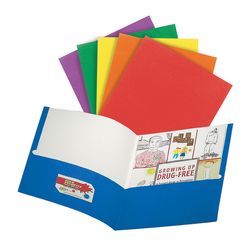 Office Depot Assorted File Folder 10 pk
