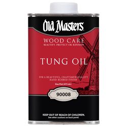 Old Masters Wood Care Clear Tung Oil 1 pt