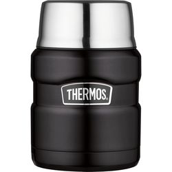 Thermos Stainless King 16 oz Black Vacuum Insulated Food Jar 1 pk