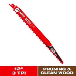 Diablo Amped Demo Demon 12 in. Carbide Tipped Reciprocating Saw Blade 3 TPI 1 pk