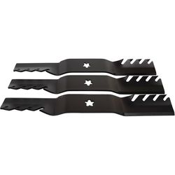 Stens 54 in. Standard Mower Blade For Riding Mowers 3 pk