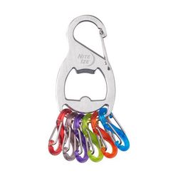 Nite Ize S-Biner Stainless Steel Silver S-Biner Key Holder
