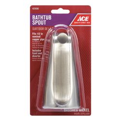 Ace n/a Brushed Nickel Tub Spout