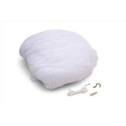 Coghlan's White Mosquito Net 78 in. H X 32 in. W X 59 in. L 1 pc