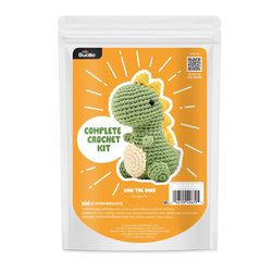 Bucilla Dan the Dino Amigurumi Crochet Kit 1 pk