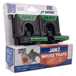JT Eaton JAWZ Pro Series Small Snap Trap For Mice 2 pk
