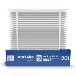 AprilAire 20 in. W X 25 in. H X 6 in. Pleated 10 MERV Pleated Air Filter 1 pk