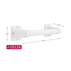 Delta 10.63 in. L Stainless Steel Grab Bar