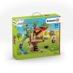 Schleich Farm World Adventure Tree House Toy Multicolored