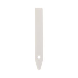 Panacea 4 in. H X 3.63 in. W X 0.5 in. D White Plastic Plant Label