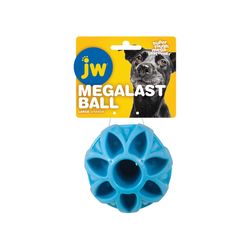 JW Pet Megalast For Dog Assorted TPR Ball Dog Toy Large 1 pk