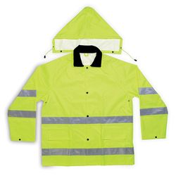 CLC Climate Gear Green PVC-Coated Polyester Rain Suit XXXL 0.18 mil