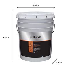 ProLuxe Log and Siding Transparent Satin Teak Oil-Based Acrylic/Alkyd/Urethane Wood Finish 5 gal