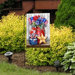 Briarwood Lane Garden Flag 12.5 in. H X 18 in. W