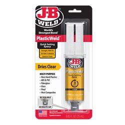 J-B Weld Plastic Weld High Strength Automotive Epoxy Gel 0.85 oz