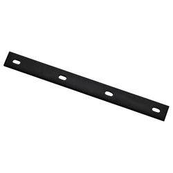 National Hardware 16 in. H X 1/4 in. W X 1.5 in. L Black Carbon Steel Mending Plate