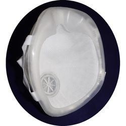 SoftSeal N95 Multi-Purpose Premium Disposable Particulate Respirator Valved White L 10 pk