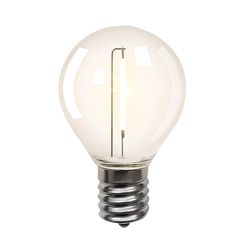 Belle Luci Holiday Bright Lights G40 Patio Light Set Warm White 50 ft. 24 lights
