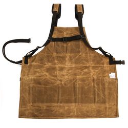 Readywares Heavy Duty 12 pocket Canvas Waxed Tool Apron Tan 1 pk