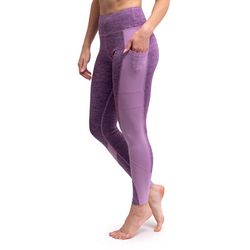 FitKicks Colorblocked Women's Leggings M Mauve