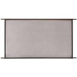 Prime-Line 48 in. L Oil Rubbed Bronze Bronze Aluminum Screen Door Grille 1 pk