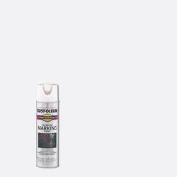 Rust-Oleum Professional White Inverted Marking Paint 15 oz