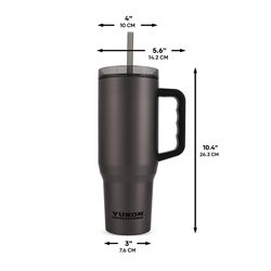 Yukon Outfitters 40 fl. oz. Titanium BPA Free Double Wall Tumbler