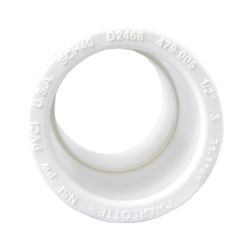 Charlotte Pipe Schedule 40 1/2 in. Socket X 1/2 in. D Socket PVC Coupling 1 pk