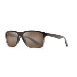 Maui Jim Onshore Sunglasses Men's Chocolate Fade Frame HCL Bronze Lens Polarized