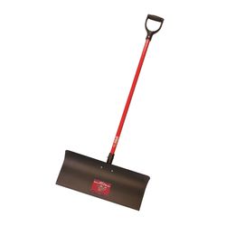 Bully Tools 24 in. W X 58 in. L Steel Snow Pusher