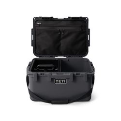 YETI LoadOut GoBox 30 Charcoal Cargo Box 1 pk