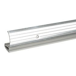 Frost King 0.5 in. H X 1.25 in. W X 36 in. L Aluminum/Vinyl Bumper Threshold Silver